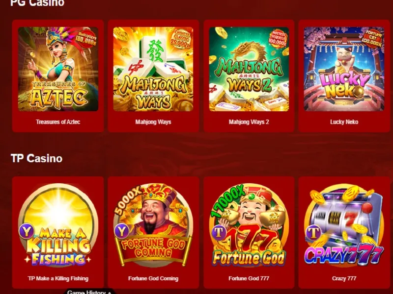 FB777 Casino - Diverse game selection