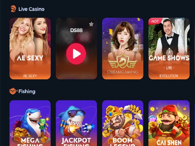 Live casino Taya777