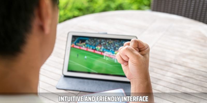 The interface design of Socolive football live is extremely professional