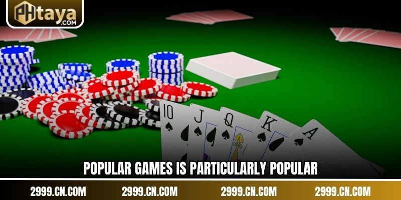 Popular Games is particularly popular
